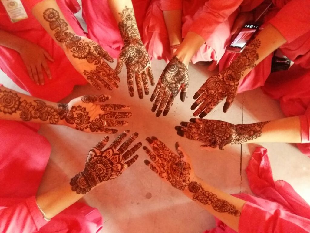 mehandi compitition
